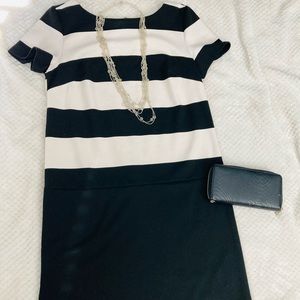 LOFT striped dress
